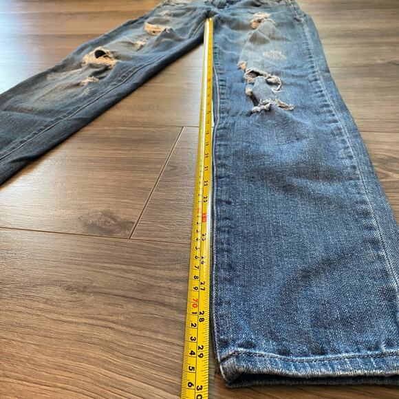 Judy Blue Women's size 1 / 25 Skinny Fit Medium Wash Distressed Jeans - Picture 7 of 8